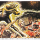 Illustration for article titled Insane Kaiju Art Full Of Psychedelic Guts